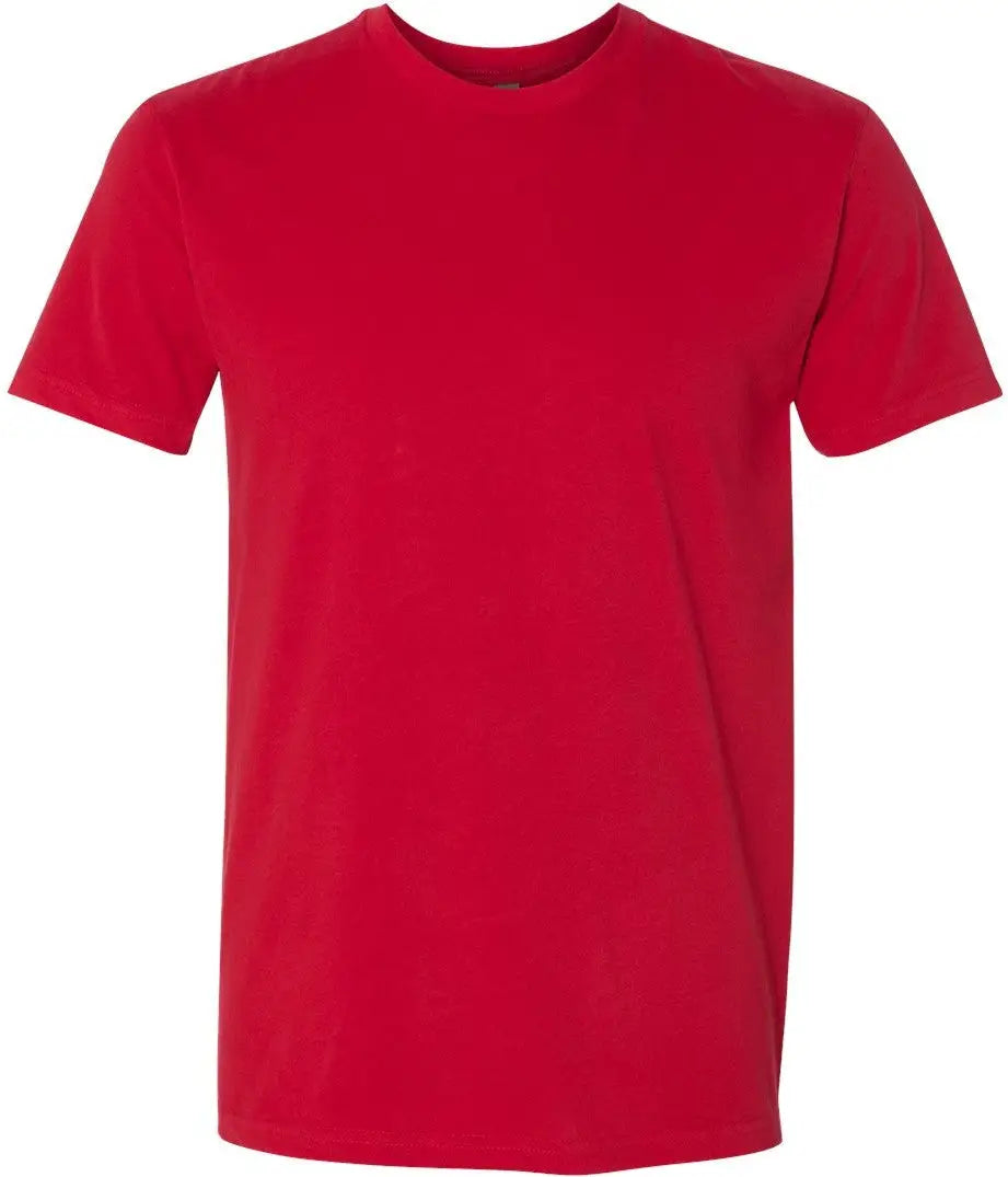 Next Level 6410 Sueded T-shirt - Red - Adult Xs