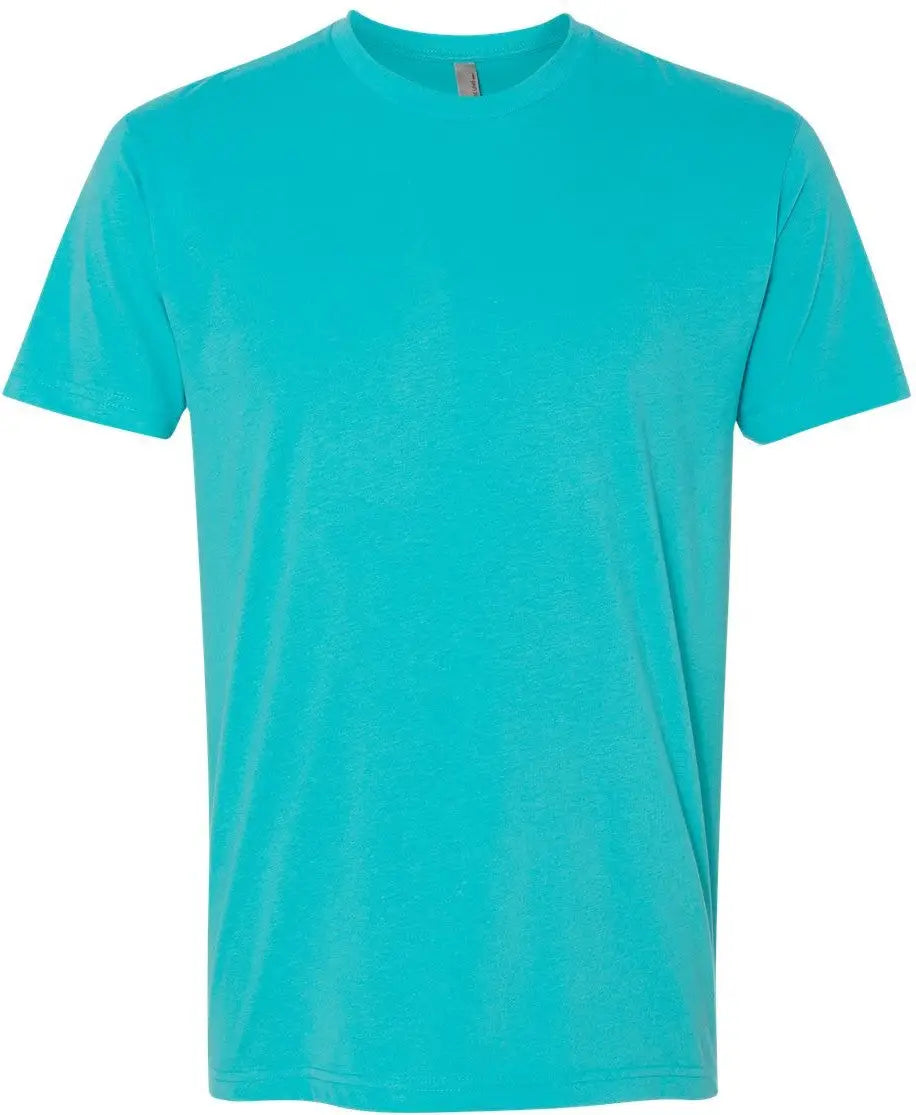 Next Level 6410 Sueded T-shirt - Tahiti Blue - Carolina / Adult Xs