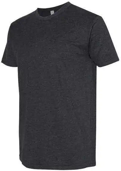 Next Level 6410 Unisex Sueded Crew Heather Charcoal