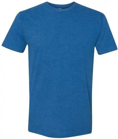 Next Level 6410 Unisex Sueded Crew Heather Cool Blue