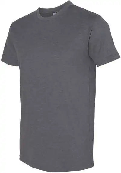 Next Level 6410 Unisex Sueded Crew Heather Metal