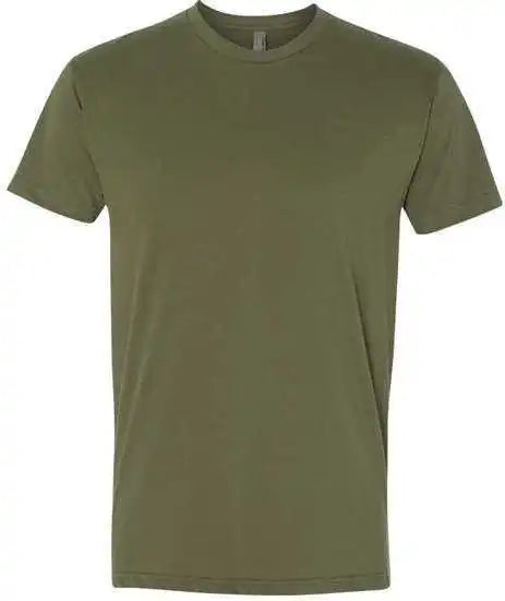 Next Level 6410 Unisex Sueded Crew Military Green