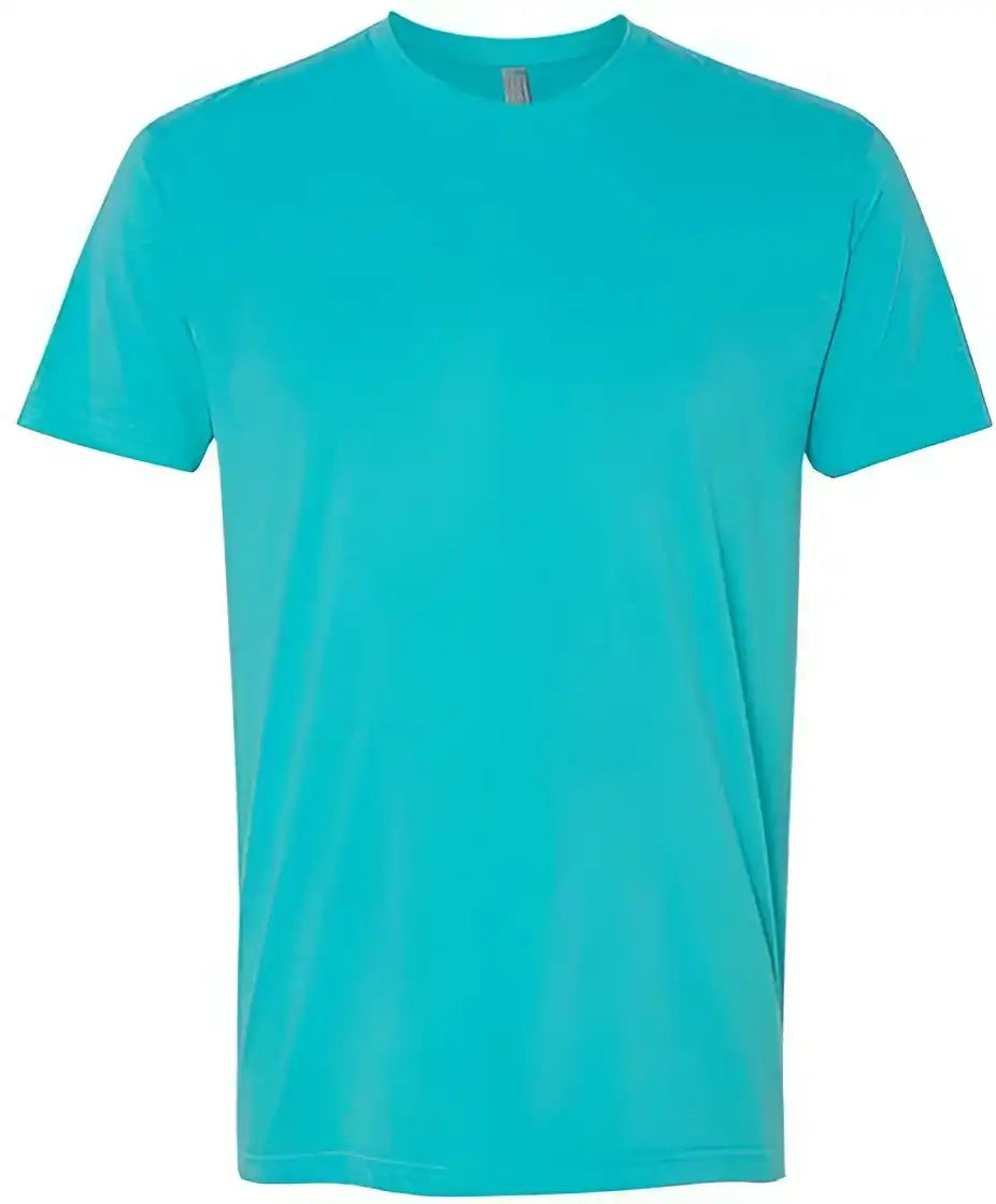 Next Level 6410 Unisex Sueded T-shirt - Tahiti Blue