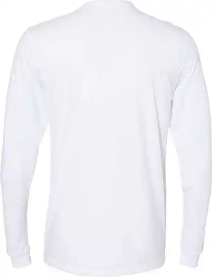 Next Level 6411 Sueded Long Sleeve Crew White