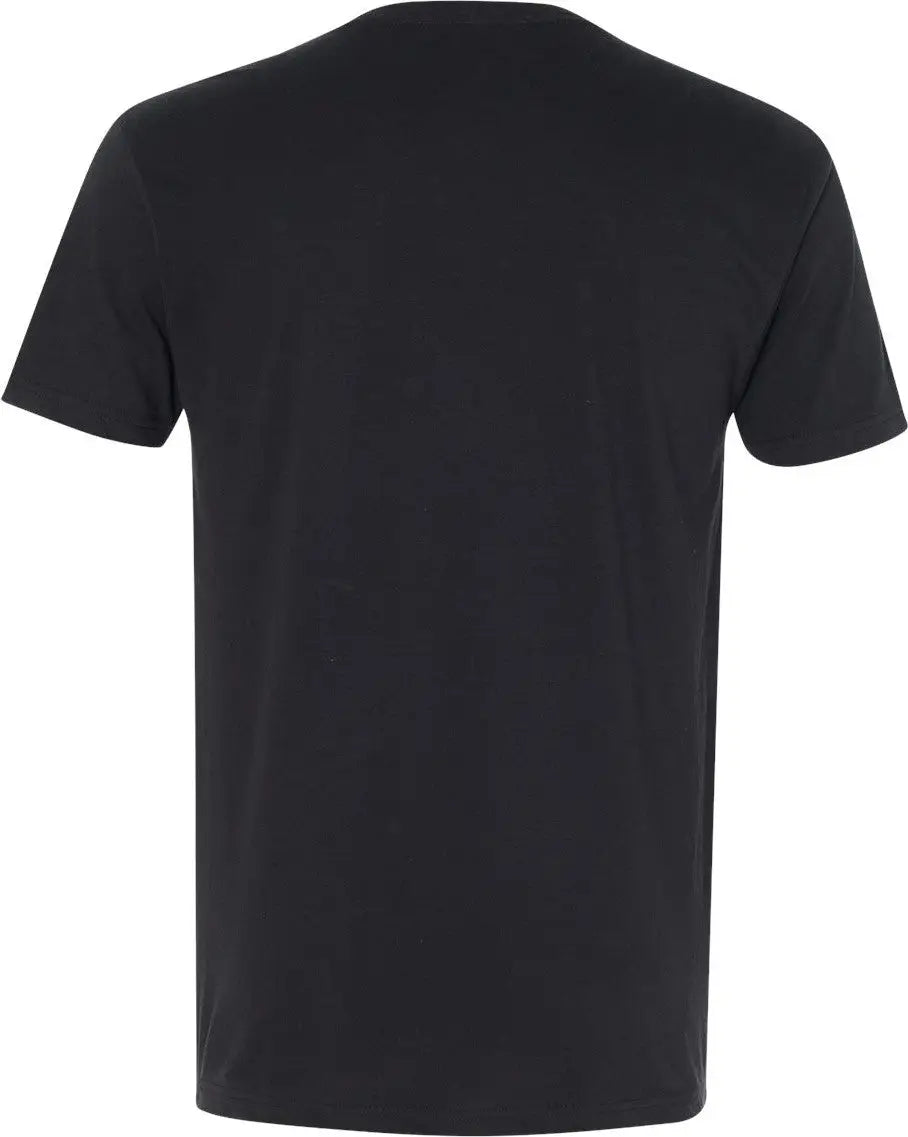 Next Level 6440 Sueded V-neck T-shirt - Black