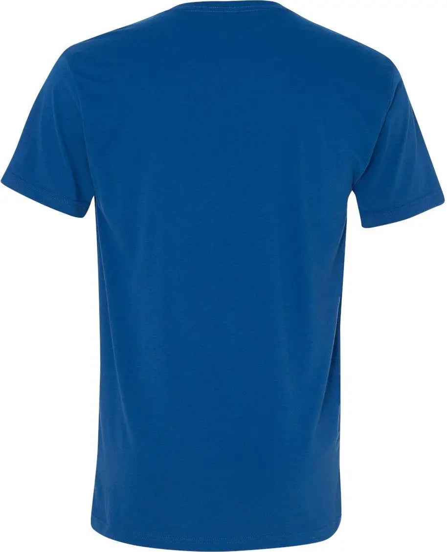 Next Level 6440 Sueded V-neck T-shirt - Cool Blue