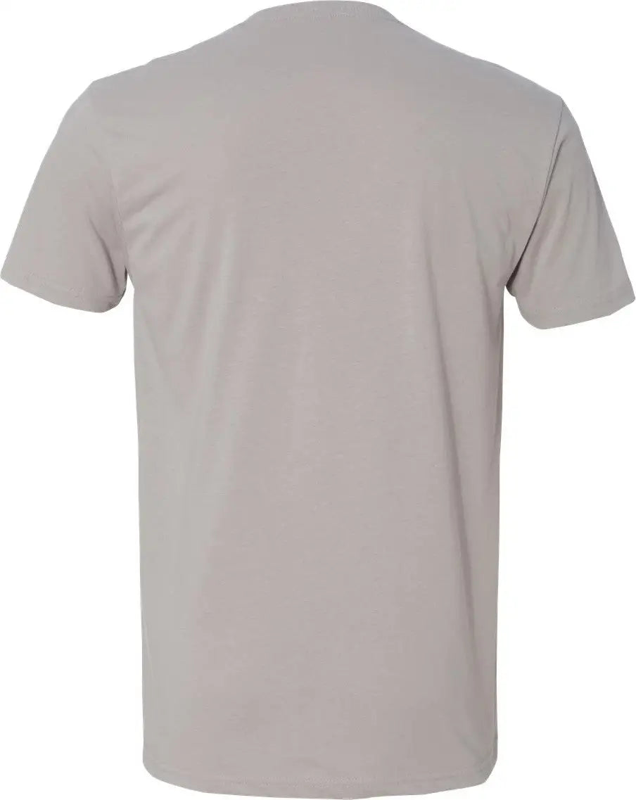 Next Level 6440 Sueded V-neck T-shirt - Light Gray