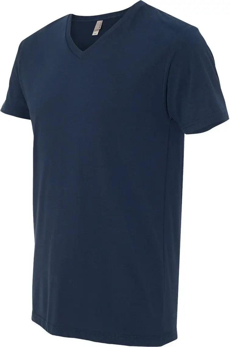 Next Level 6440 Sueded V-neck T-shirt - Midnight Navy - Adult Xs