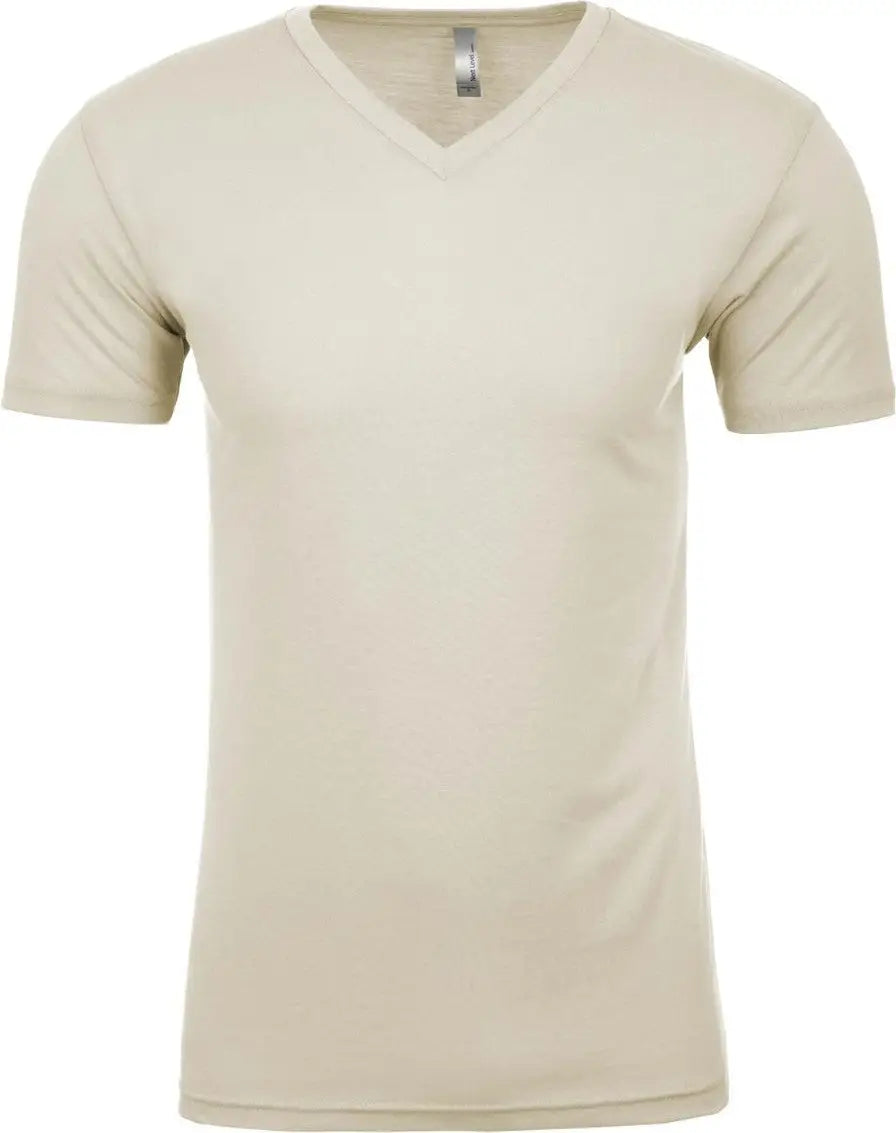Next Level 6440 Sueded V-neck T-shirt - Natural