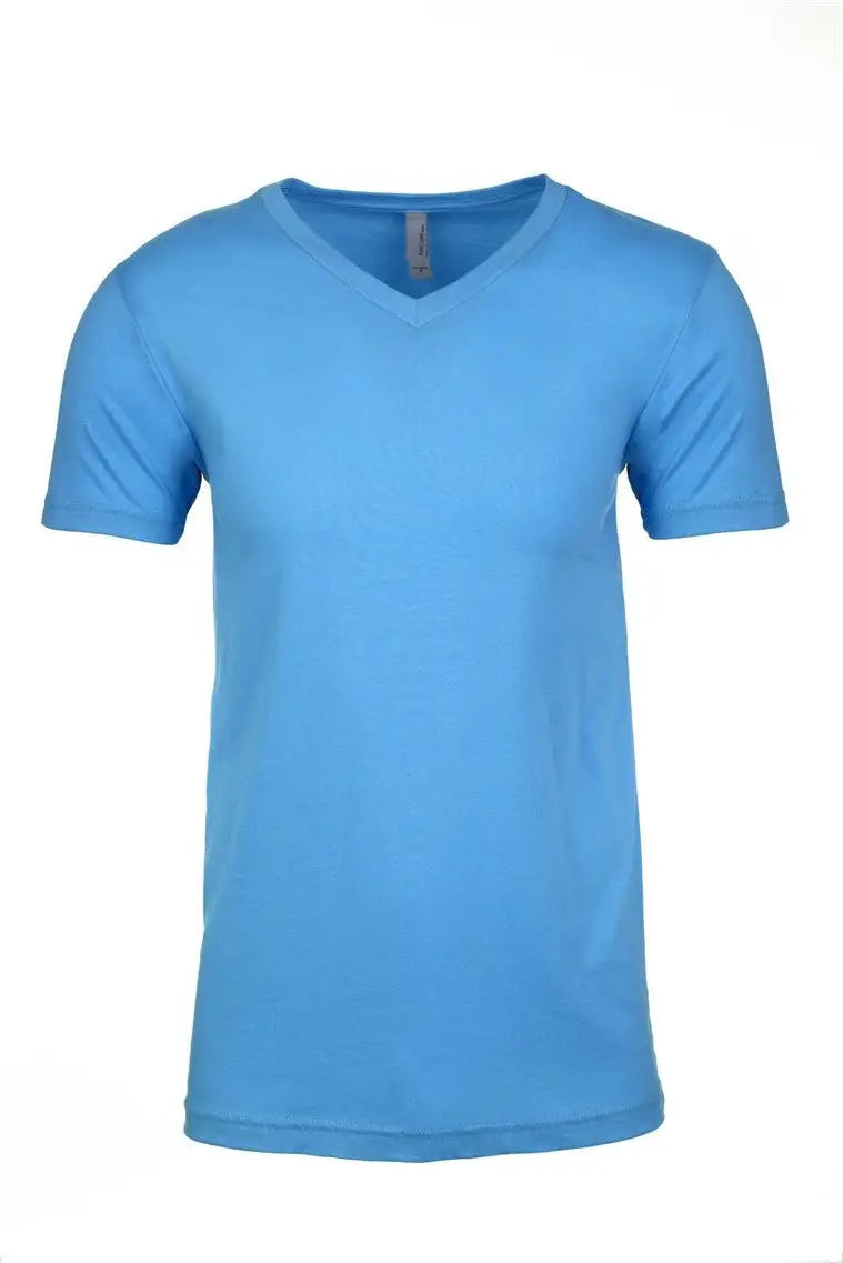 Next Level 6440 Sueded V-neck T-shirt - Turquoise