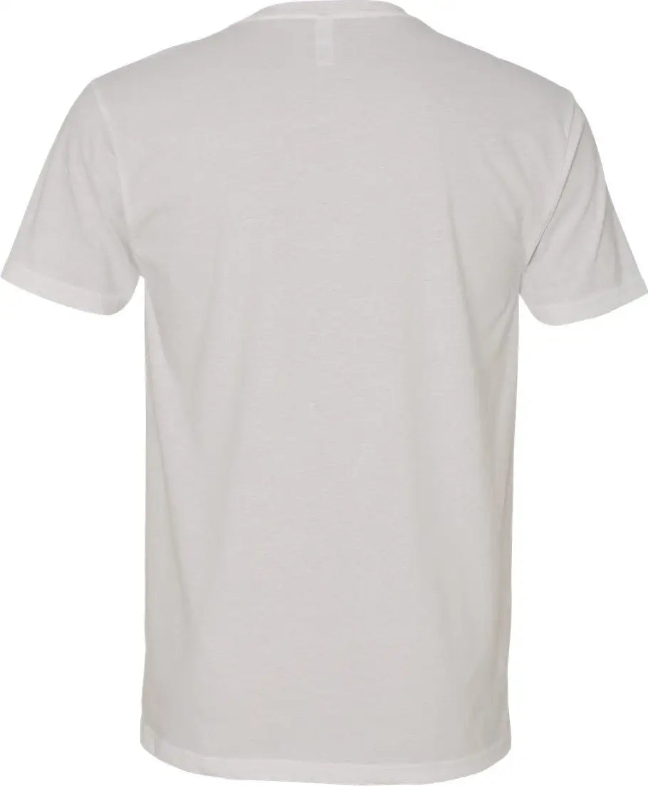 Next Level 6440 Sueded V-neck T-shirt - White