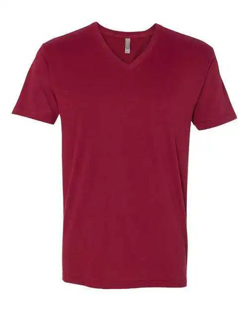 Next Level 6440 Unisex Sueded v - Cardinal