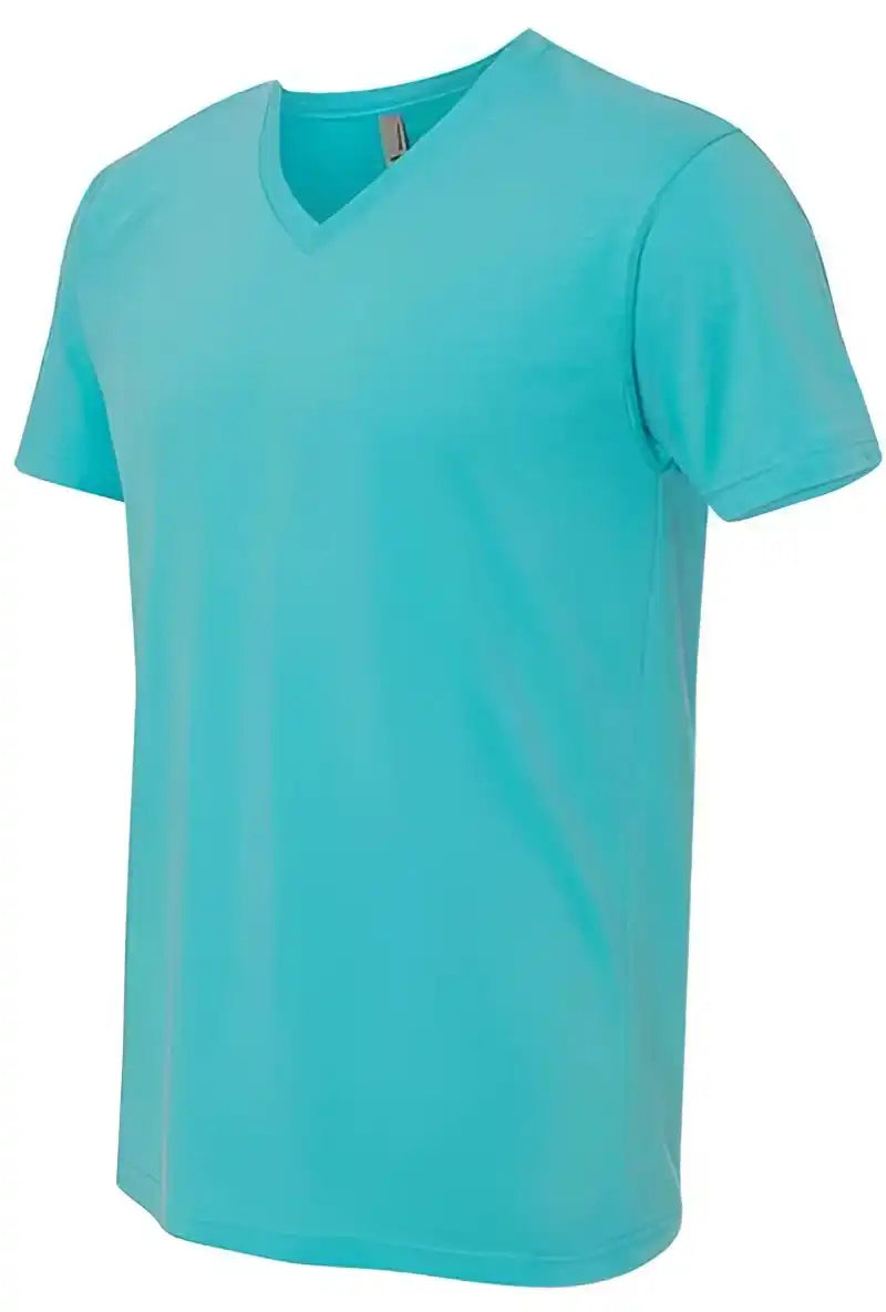 Next Level 6440 Unisex Sueded v Tahiti Blue