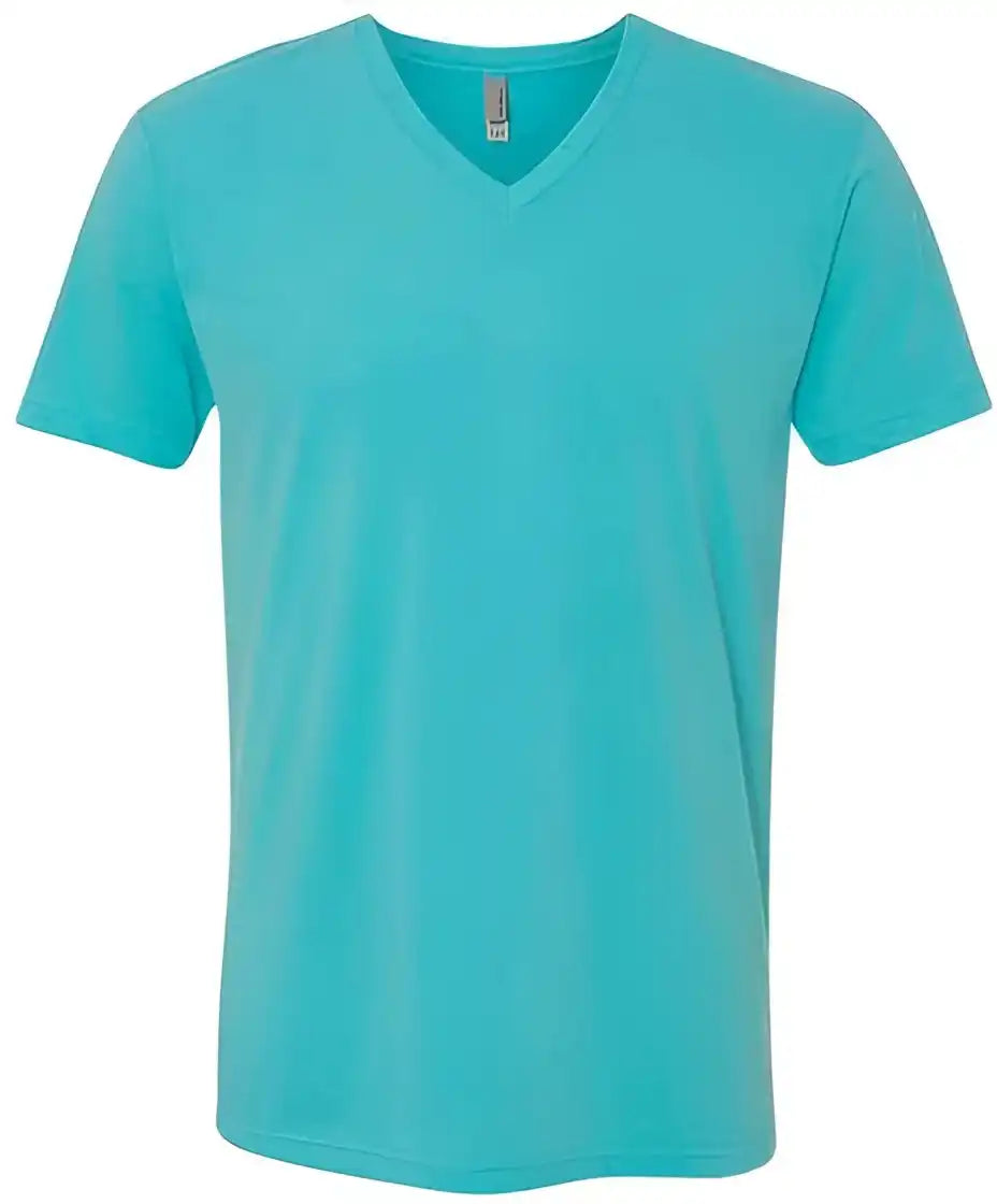 Next Level 6440 Unisex Sueded v Tahiti Blue