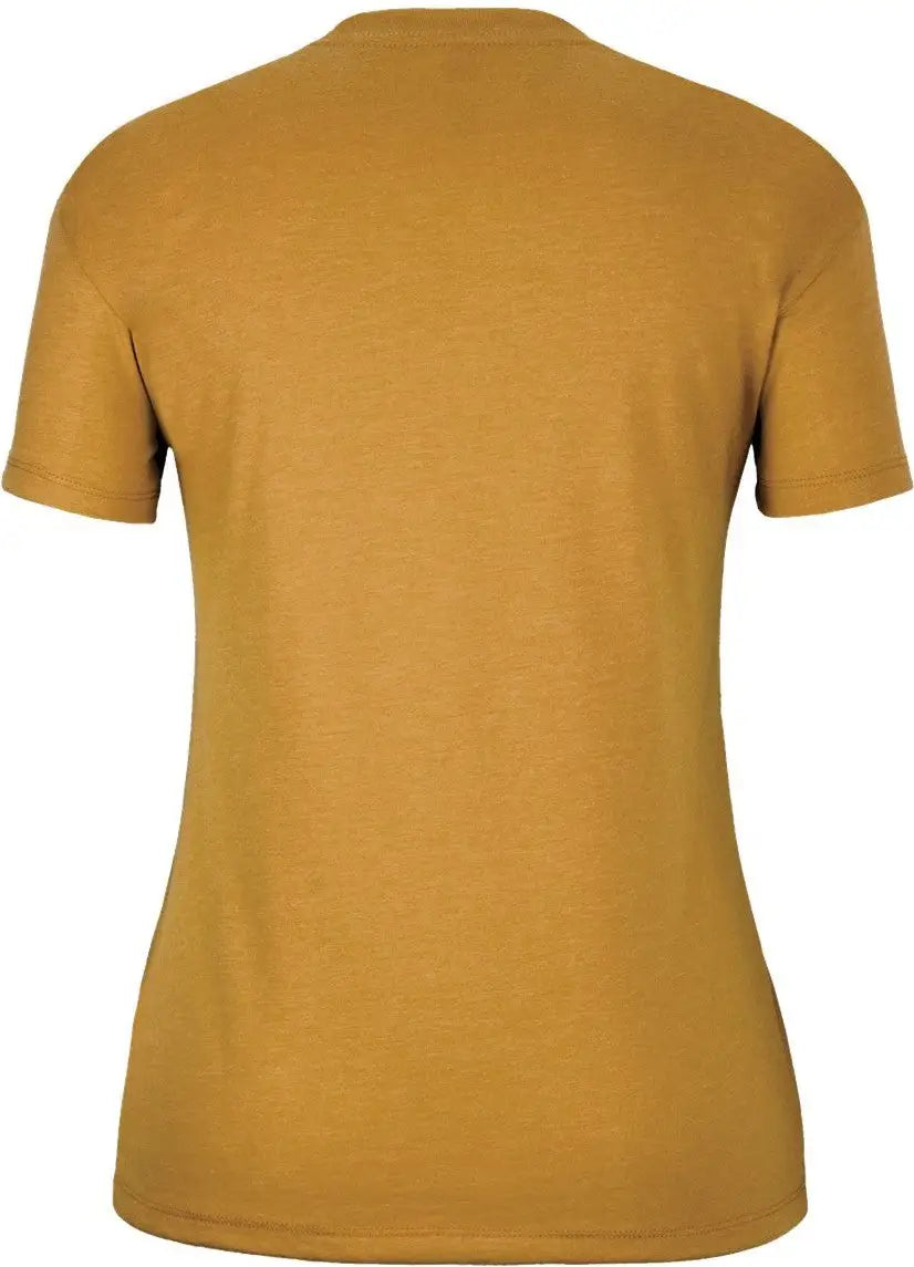Next Level 6600 Women’s Cvc Relaxed Short Sleeve T-shirt - Antique Gold