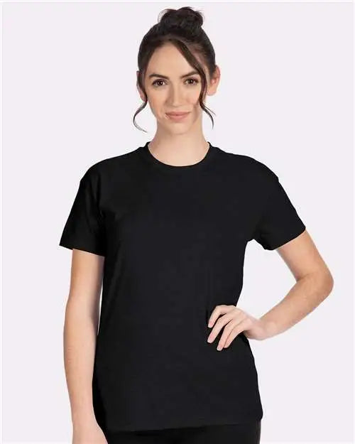 Next Level 6600 Women’s Cvc Relaxed Short Sleeve T-shirt - Black