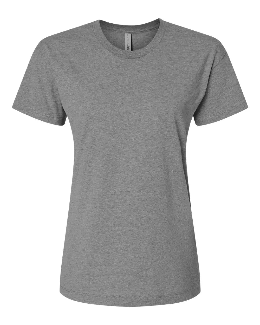 Next Level 6600 Women’s Cvc Relaxed Short Sleeve T-shirt - Dark Heather Gray - Ladies Xs