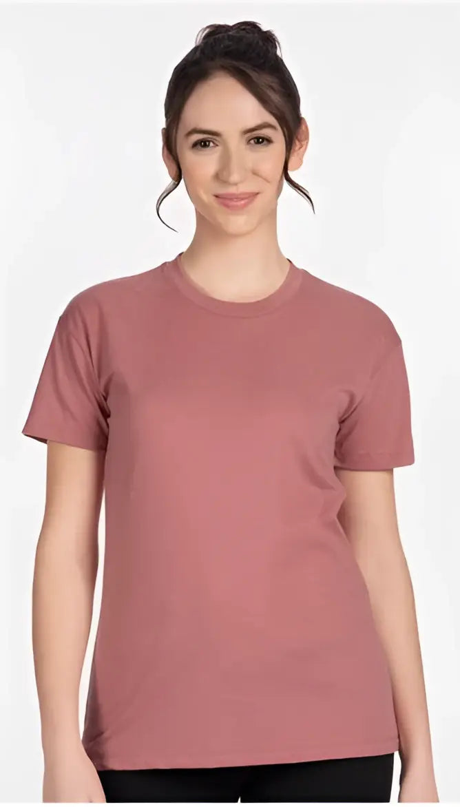 Next Level 6600 Women’s Cvc Relaxed Short Sleeve T-shirt - Heather Mauve