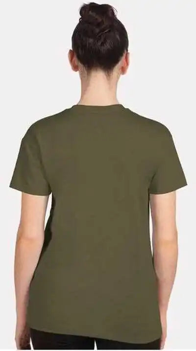 Next Level 6600 Women’s Cvc Relaxed t Shirt Military Green