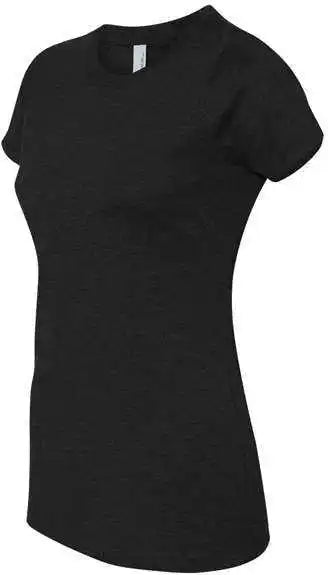 Next Level 6610 Womens Cvc Short Sleeve Crew Black