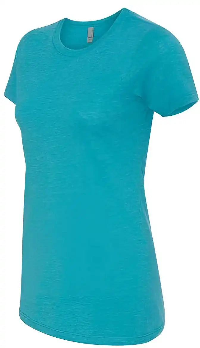 Next Level 6610 Womens Cvc Short Sleeve Crew Bondi Blue