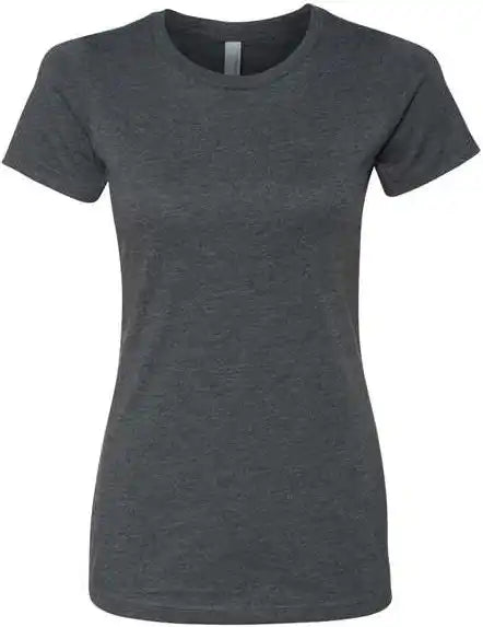 Next Level 6610 Womens Cvc Short Sleeve Crew Charcoal