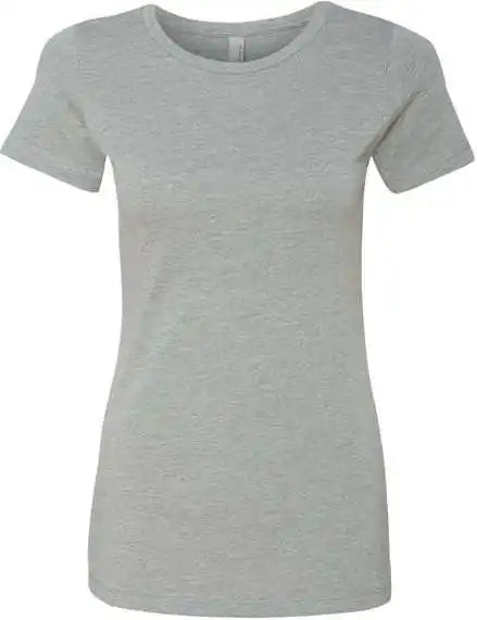 Next Level 6610 Womens Cvc Short Sleeve Crew Dark Heather Grey