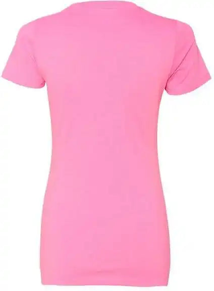 Next Level 6610 Womens Cvc Short Sleeve Crew - Hot Pink