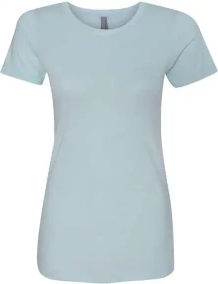 Next Level 6610 Womens Cvc Short Sleeve Crew Ice Blue