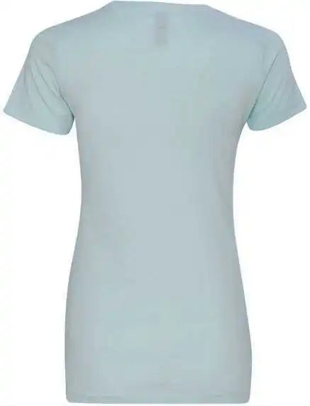 Next Level 6610 Womens Cvc Short Sleeve Crew Ice Blue