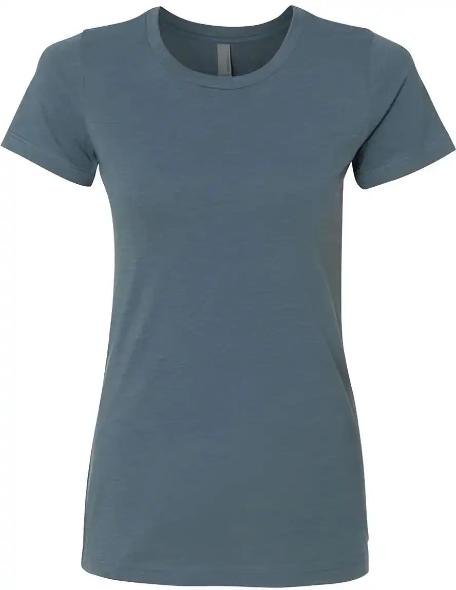 Next Level 6610 Womens Cvc Short Sleeve Crew Indigo