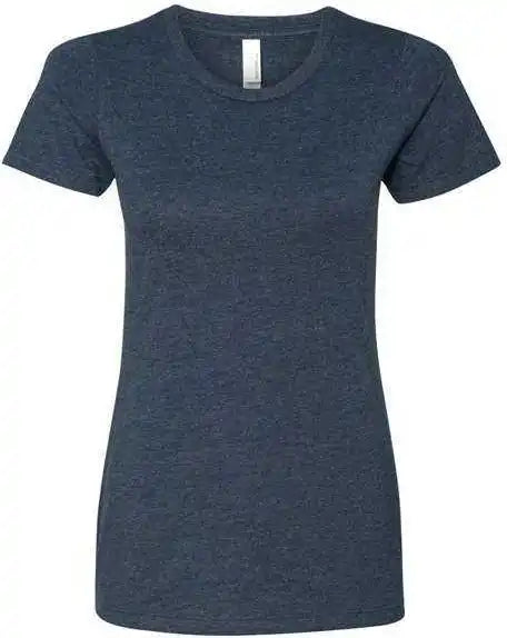 Next Level 6610 Womens Cvc Short Sleeve Crew Midnight Navy