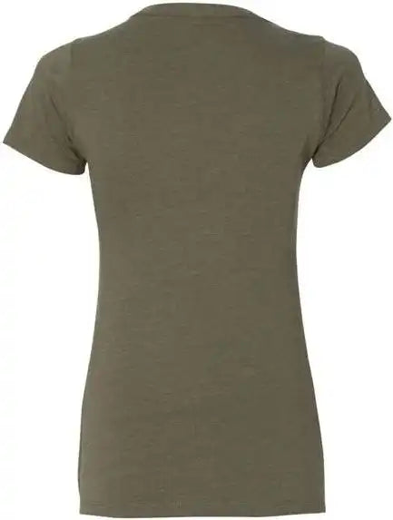 Next Level 6610 Womens Cvc Short Sleeve Crew Military Green