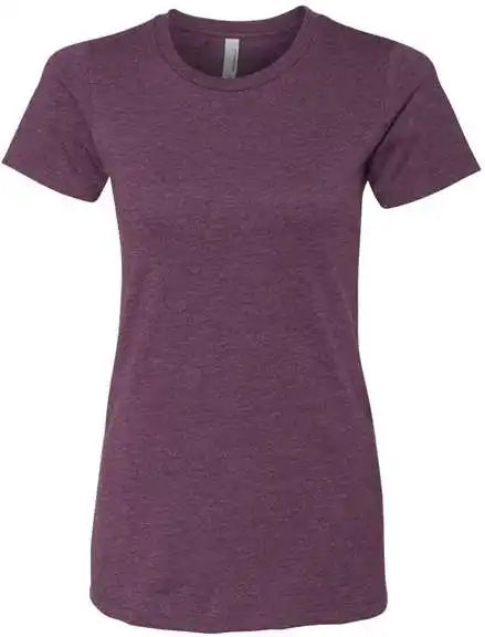 Next Level 6610 Womens Cvc Short Sleeve Crew - Plum