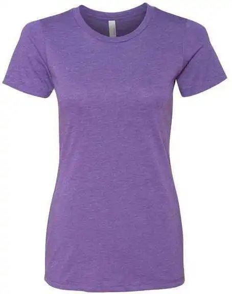 Next Level 6610 Womens Cvc Short Sleeve Crew - Purple Rush
