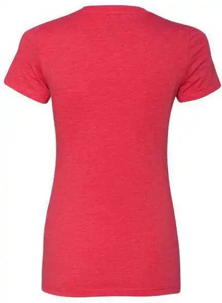 Next Level 6610 Womens Cvc Short Sleeve Crew Red