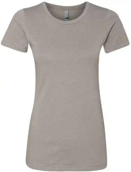Next Level 6610 Womens Cvc Short Sleeve Crew - Stone Grey