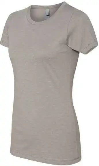 Next Level 6610 Womens Cvc Short Sleeve Crew - Stone Grey
