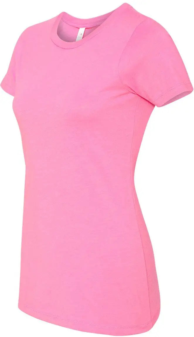 Next Level 6610 Women’s Cvc T-shirt - Hot Pink - Ladies Xs