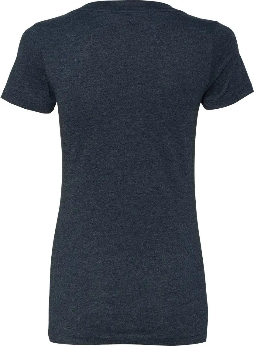 Next Level 6640 Women’s Cvc Deep V-neck T-shirt - Midnight Navy - Ladies 2xl