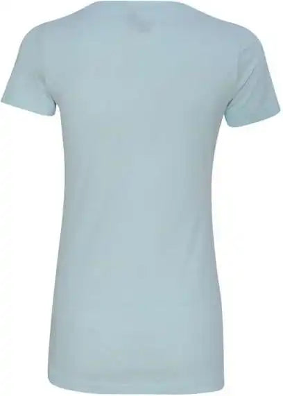 Next Level 6640 Womens Cvc Short Sleeve Deep v - Ice Blue