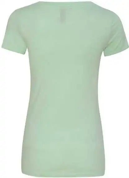Next Level 6640 Womens Cvc Short Sleeve Deep v - Mint