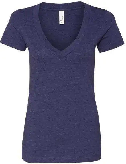 Next Level 6640 Womens Cvc Short Sleeve Deep v - Storm