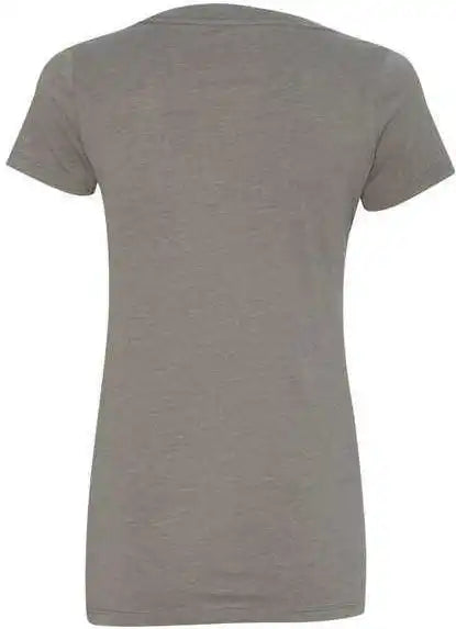 Next Level 6640 Womens Cvc Short Sleeve Deep v - Warm Gray