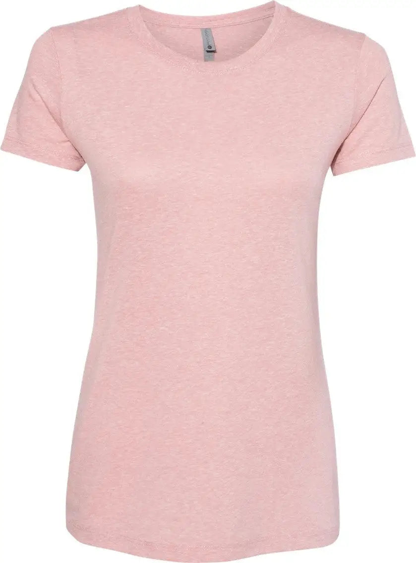 Next Level 6710 Women’s Tri-blend T-shirt - Desert Pink