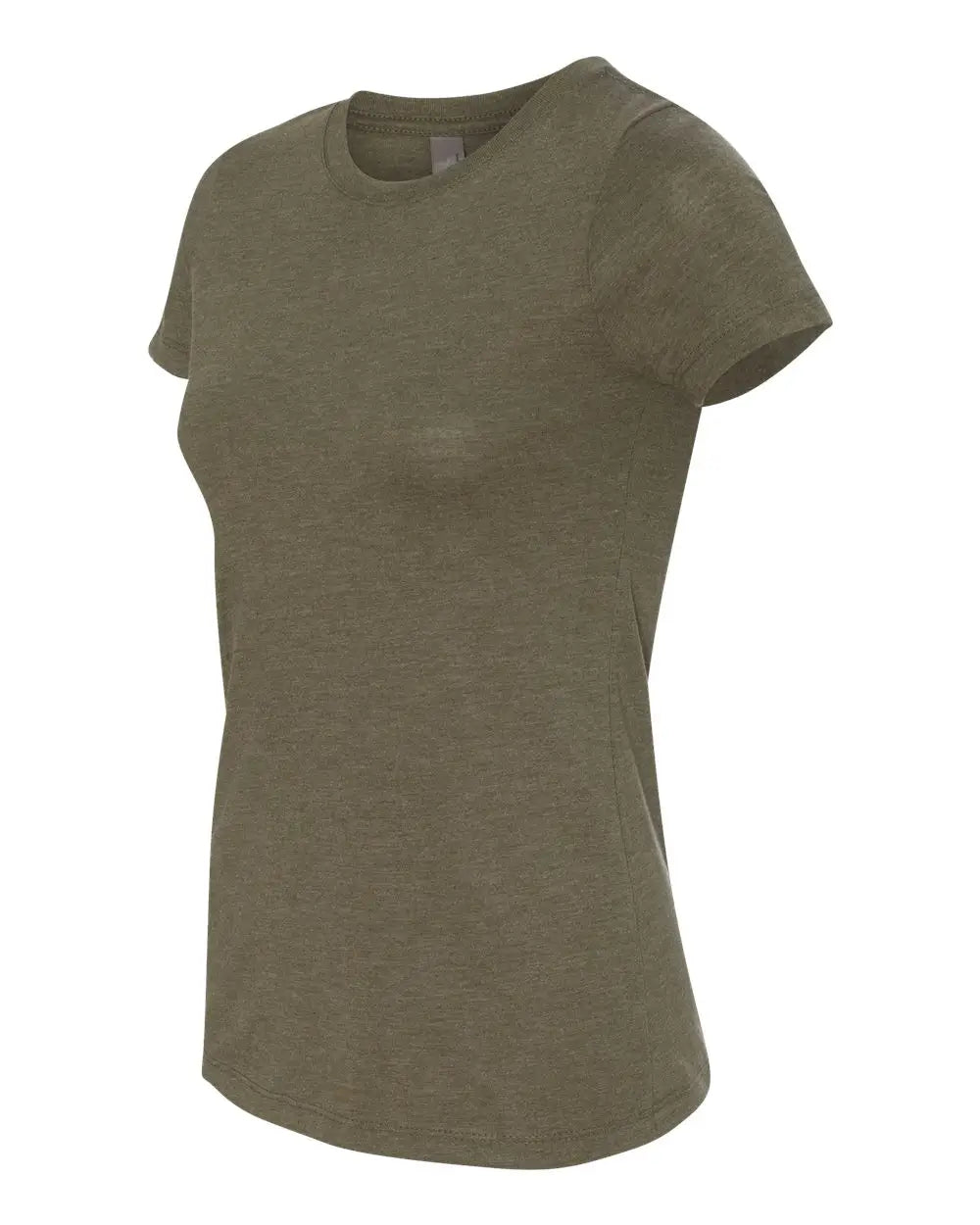 Next Level 6710 Women’s Tri-blend T-shirt - Military Green - Olive / Ladies s