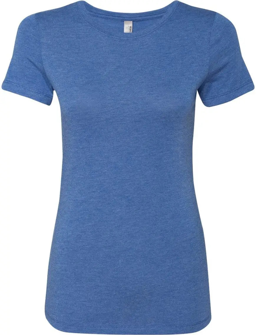 Next Level 6710 Women’s Tri-blend T-shirt - Vintage Royal - Ladies s