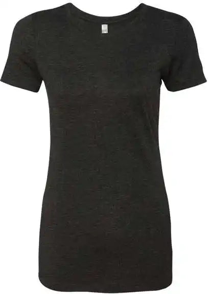 Next Level 6710 Womens Triblend Short Sleeve Crew Vintage Black