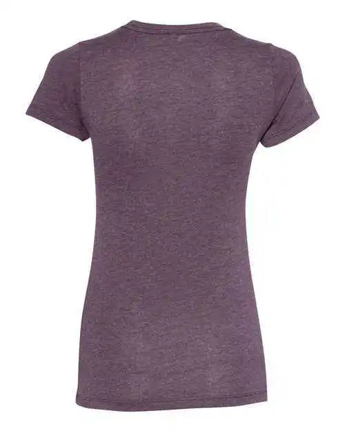Next Level 6710 Womens Triblend Short Sleeve Crew Vintage Purple