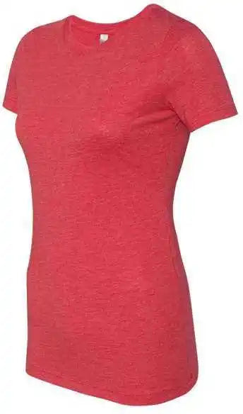 Next Level 6710 Womens Triblend Short Sleeve Crew Vintage Red